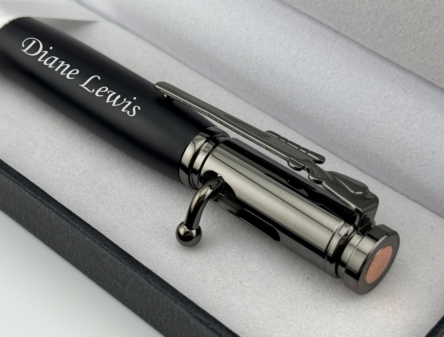 Engraved Bolt Action Pen – Custom Police Academy Graduation Gift