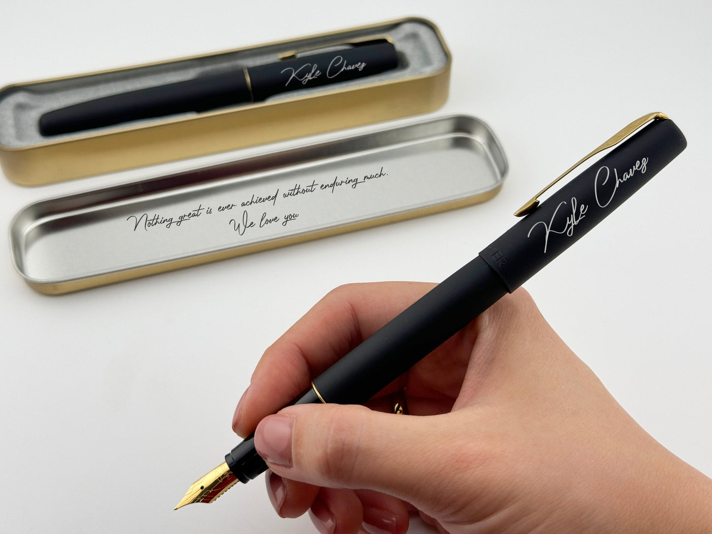 Engraved Parker Fountain Pen – Personalized Corporate & Medical Gift, Doctor & Nurse Appreciation