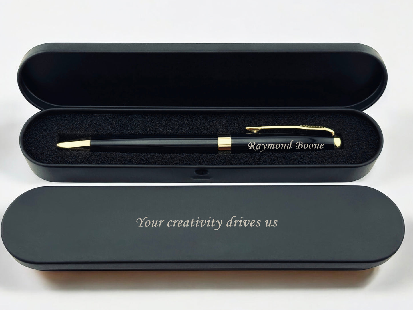 Personalized Ballpoint Pen in Metal Box 