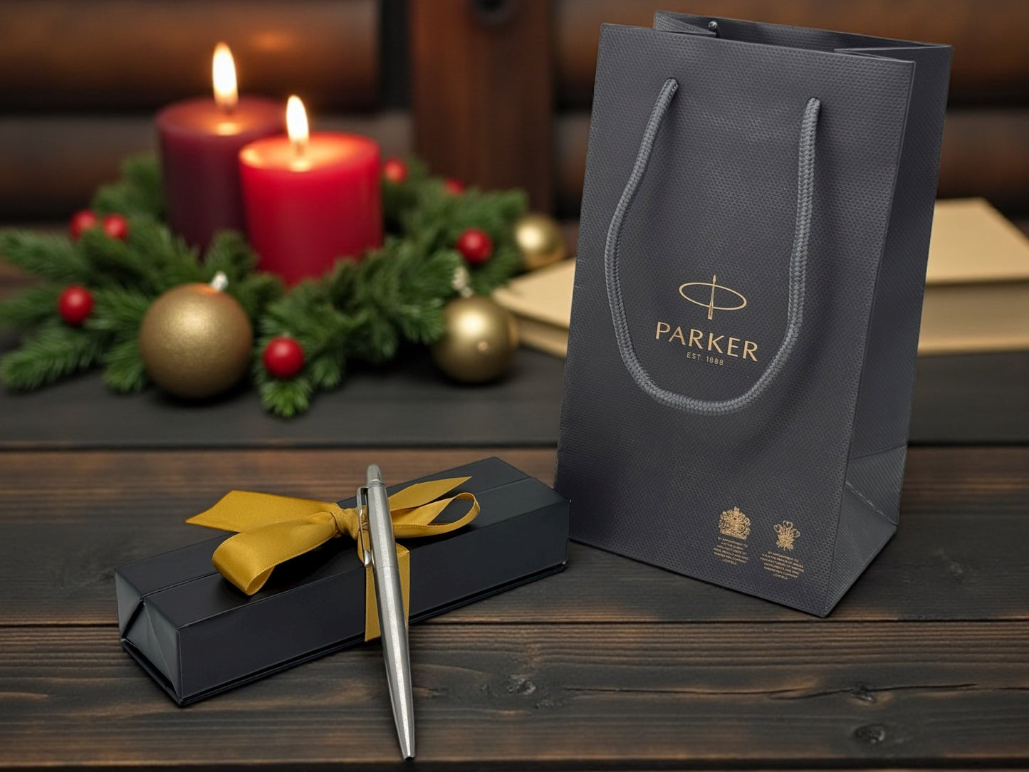 Custom Engraved Parker Pen & Mechanical Pencil Set – Christmas Gift, Secret Santa and White Elephant Gift, Coworker Gift, New Job or Promotion, Doctor Appreciation, PhD MBA Graduation