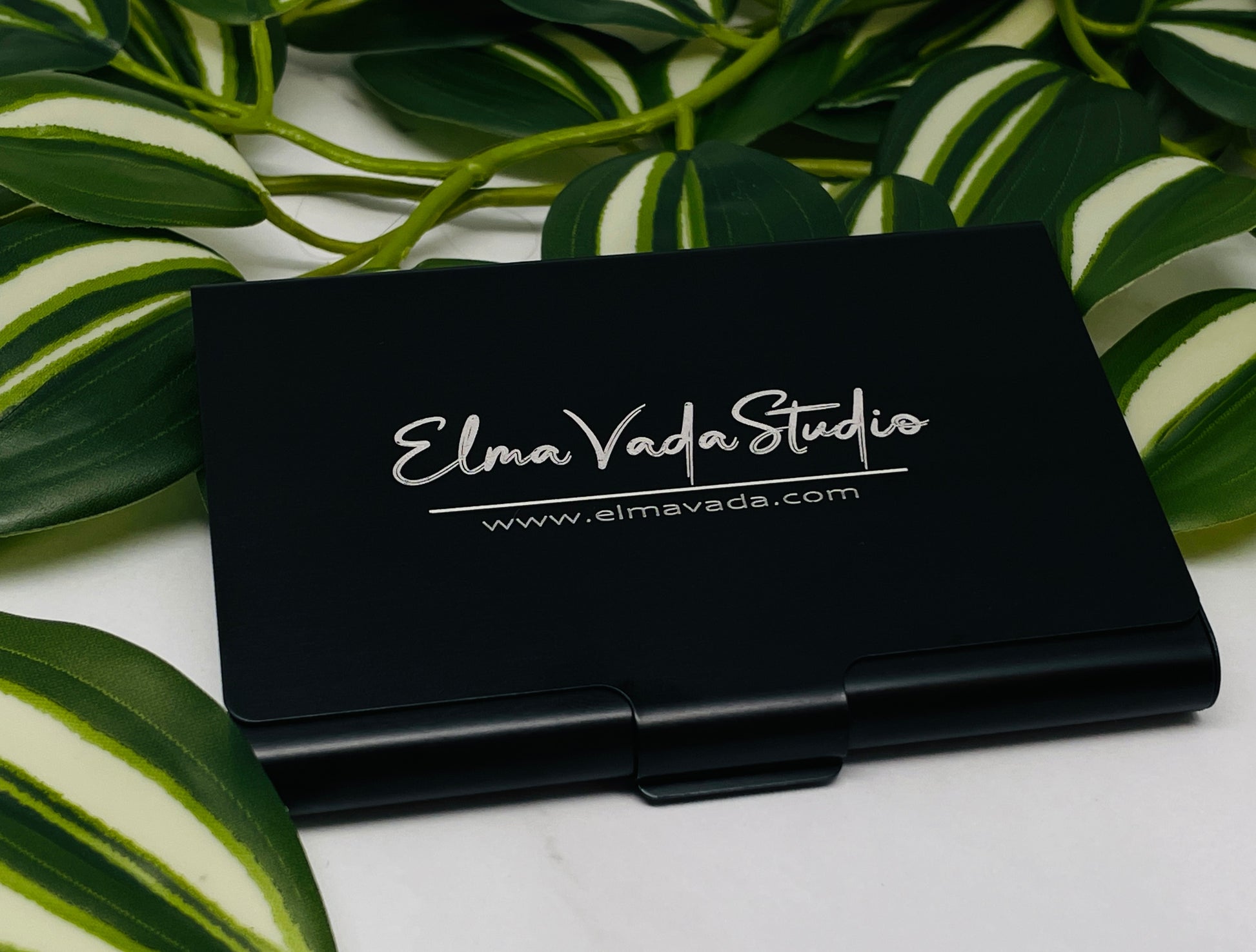 Custom Engraved Business Card Holder 