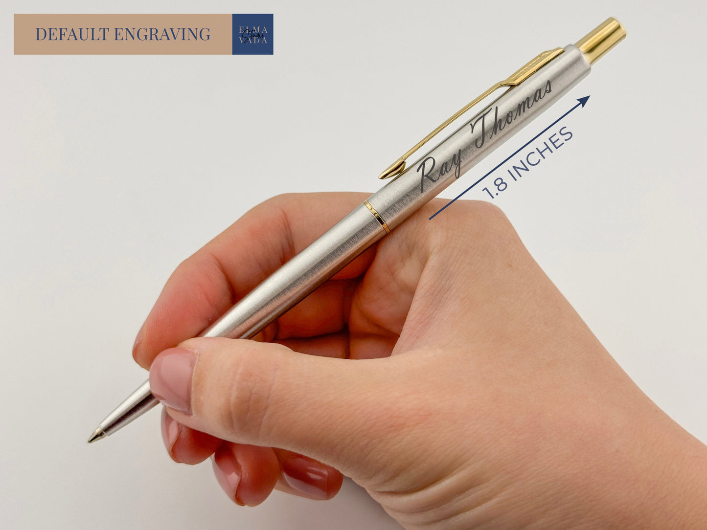 Custom Engraved Parker Classic Ballpoint Pen in Parker Box 
