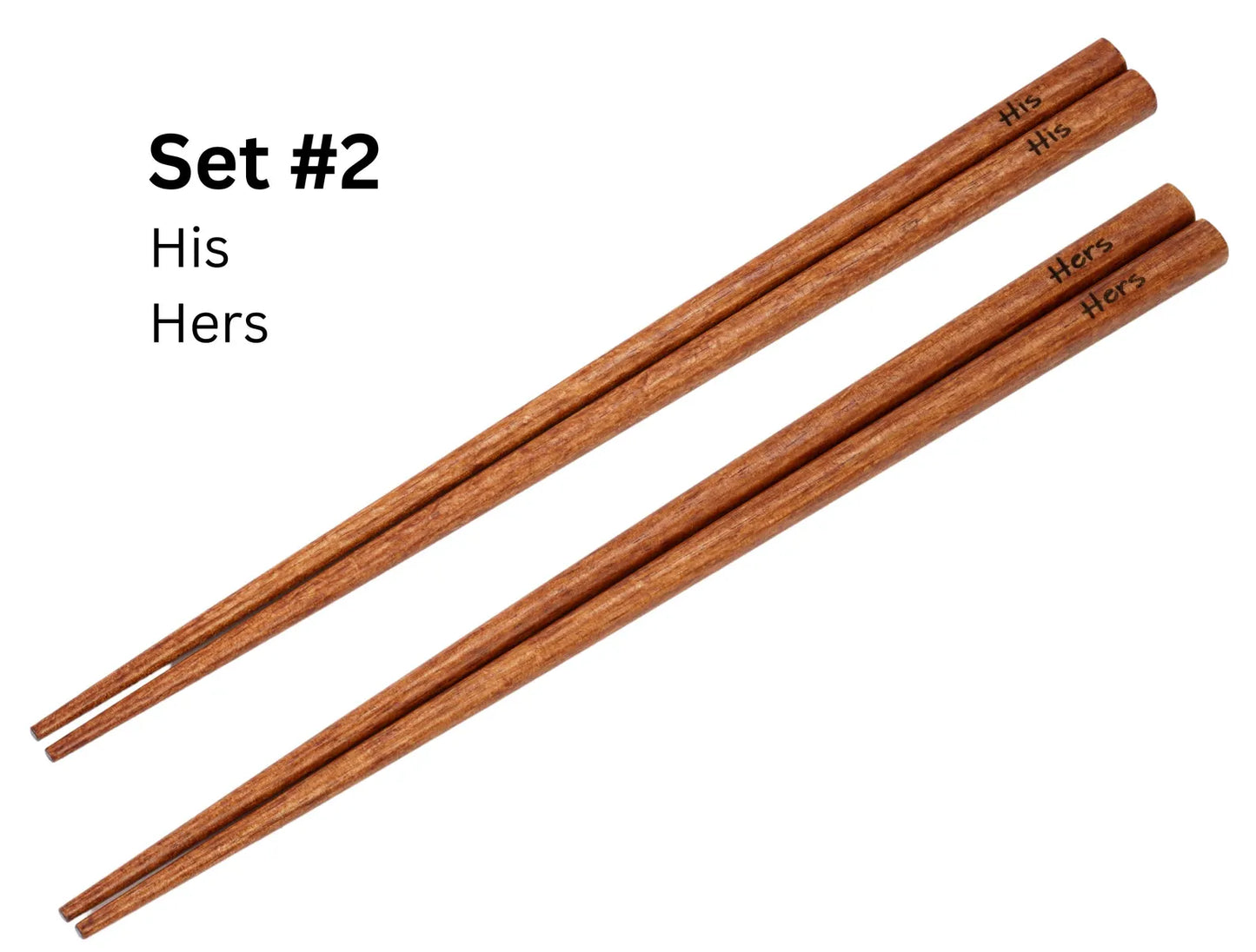 Custom Engraved Chopsticks Wedding Favors – Personalized Guest Gifts