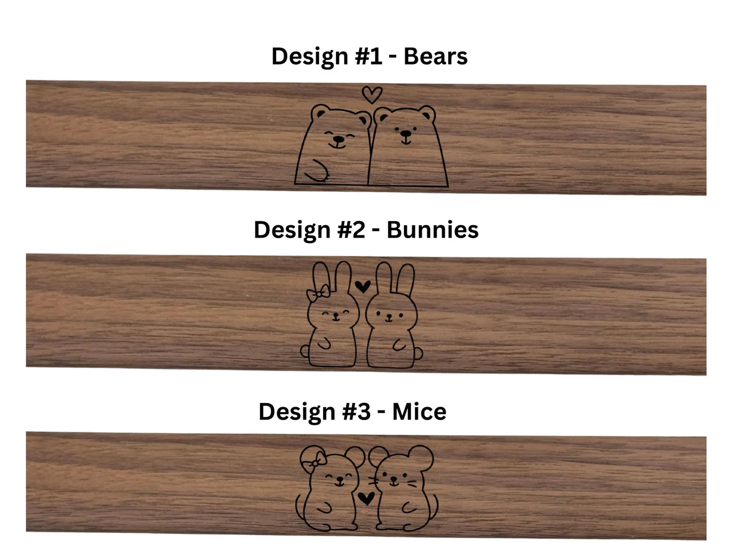 Personalized Engraved Chopsticks Gift Set with Box – Anniversary & Holiday Present
